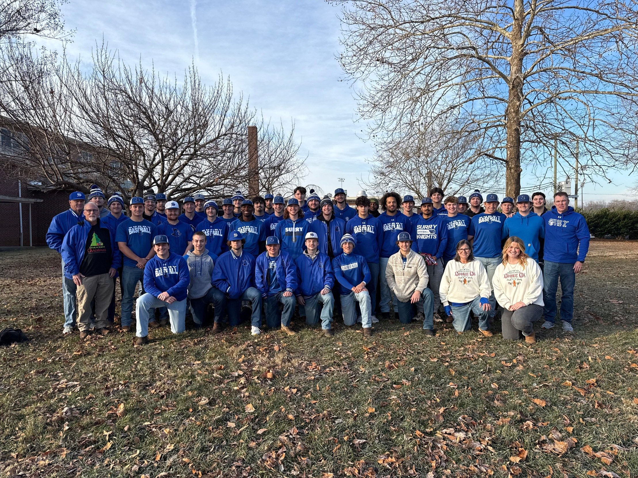 Surry Baseball Assists with Give a Kid a Christmas
